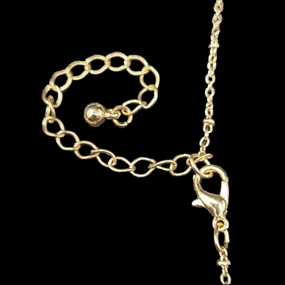 18" UNLOCK YOUR HEART-HEART WITH 3 CHARMS - Picture 4 of 9